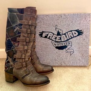 Freebird by Steven Cassidy Size 9 Women’s Heeled Boots